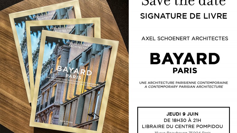 Save the date : signature livre