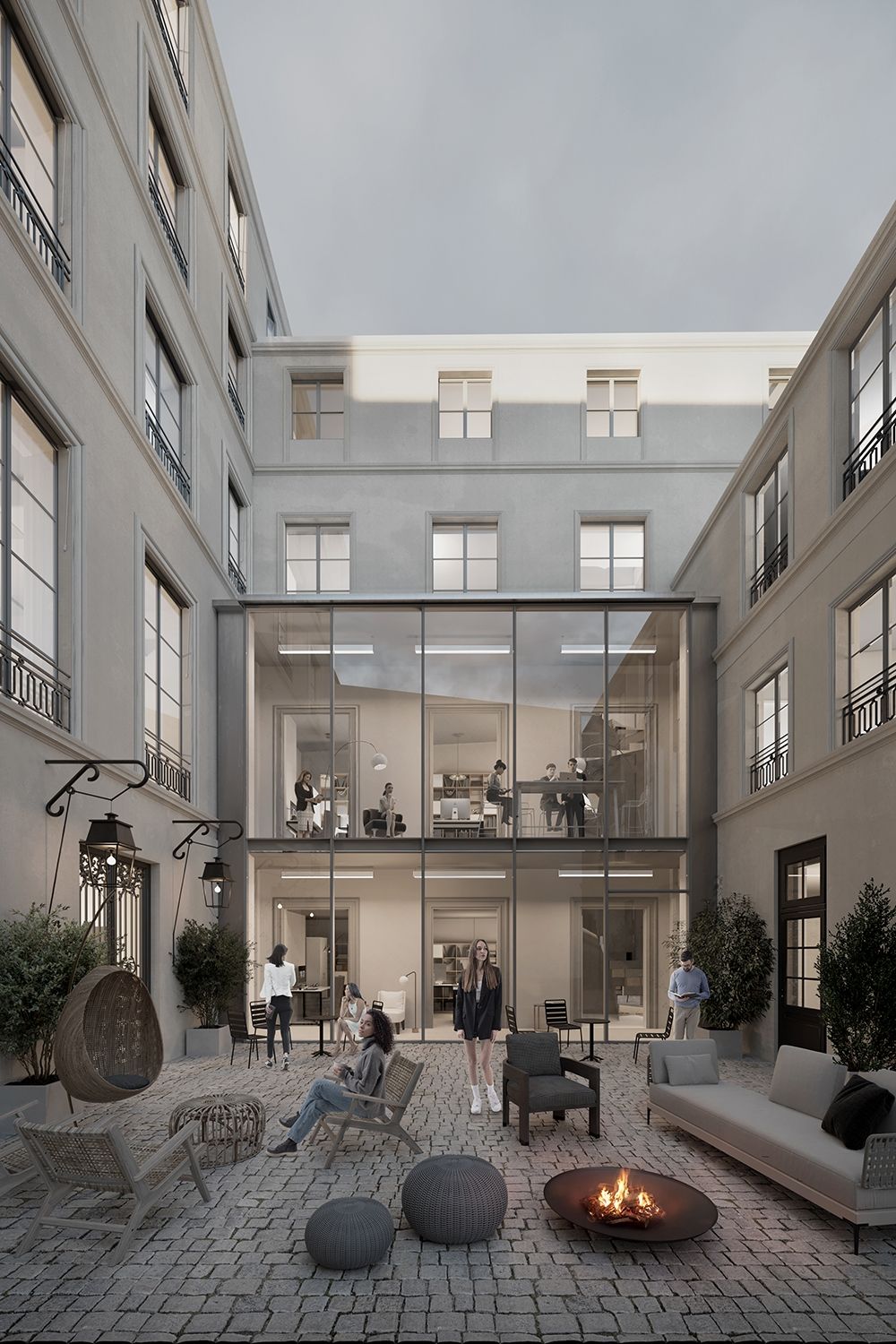 4 Place du Palais Bourbon Projets Axel Schoenert Architectes