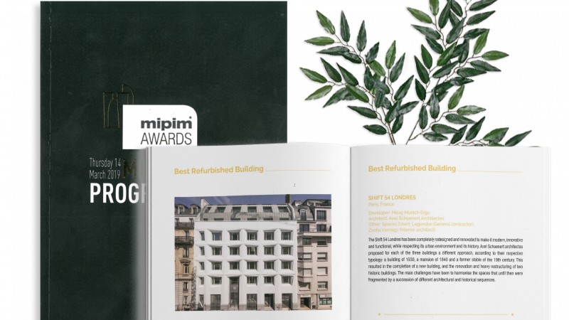 Axel Schoenert architectes - MIPIM Awards 2019