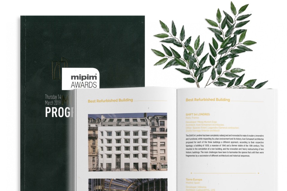 Axel Schoenert architectes - MIPIM Awards 2019